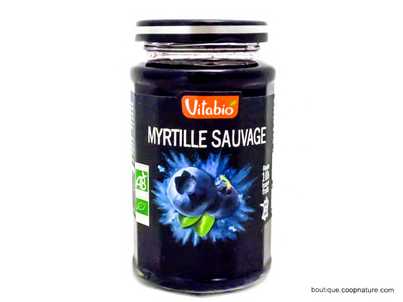 Délice de Fruits Myrtilles Sauvages Bio 290g