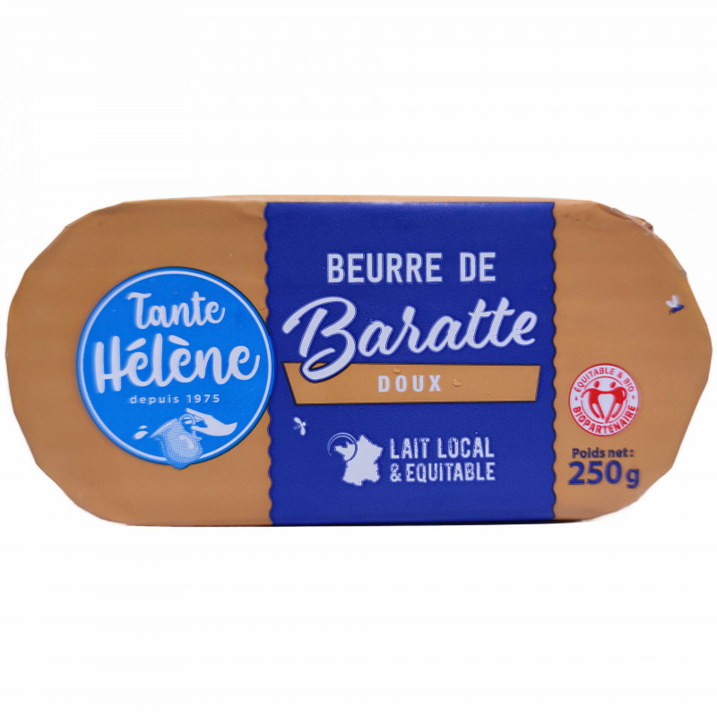 Beurre de Baratte Doux Bio 250g