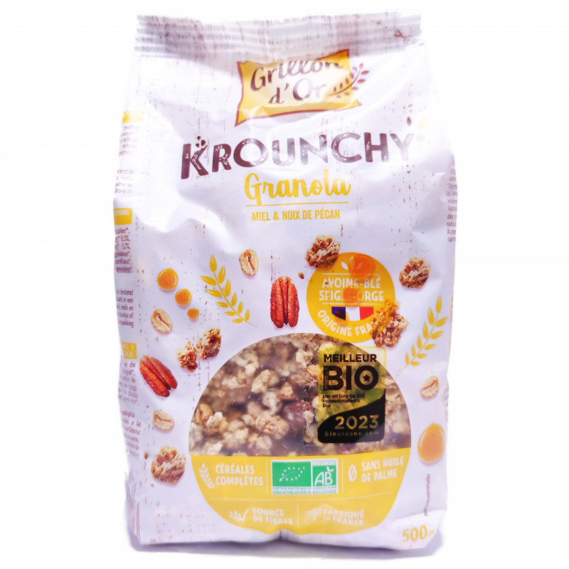 Krounchy chocolat protéines 500g