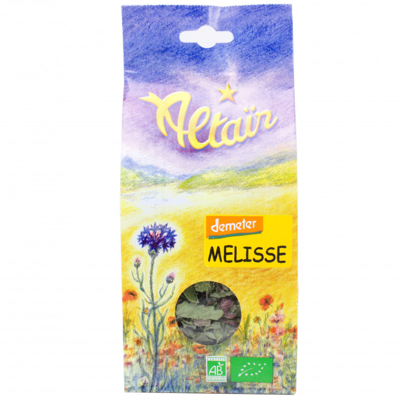 Mélisse Séchée Feuilles Bio 25g