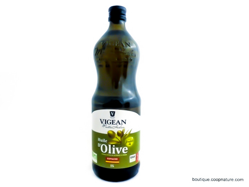 Huile d'Olive Fruitée Vierge Extra d'Espagne Bio 1L