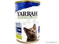 Aliment pour Chats Pâté au Saumon Bio 400g