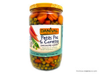 Petits Pois Carottes Sans Sucres Ajoutés Bio 680g