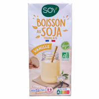 Boisson de Soja  Arôme Vanille Bio 1L