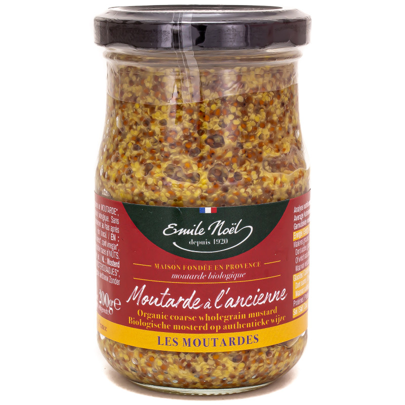 Moutarde à l'Ancienne Bio 200g