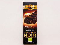Barre de Chocolat Noir Nougat Bio 45g
