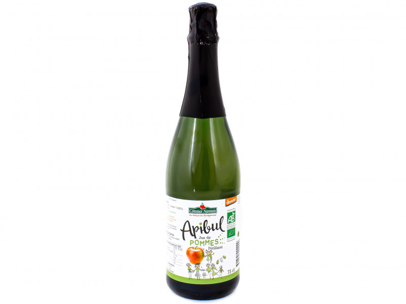 Apibul Jus de Pommes Pétillant Bio 75cl