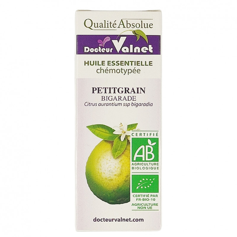 Huile Essentielle PetitGrain Bigarade 10ml Bio