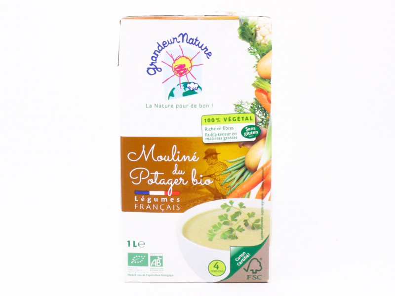 Mouliné du Potager Légumes Variés Bio 1L