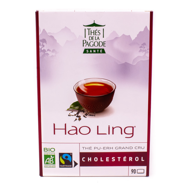 Thé Hao Ling Pu-Erh Grand Cru Cholestérol Bio 90 sachets