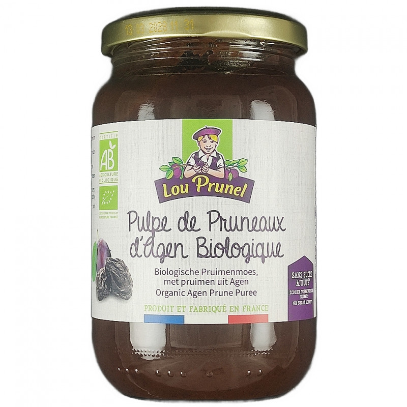 Pulpe de Pruneau 380g Bio