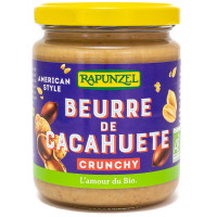 Beurre de Cacahuète Crunchy Bio 250g