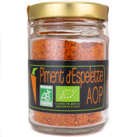 Piment d'Espelette AOP en Poudre Bio 45g