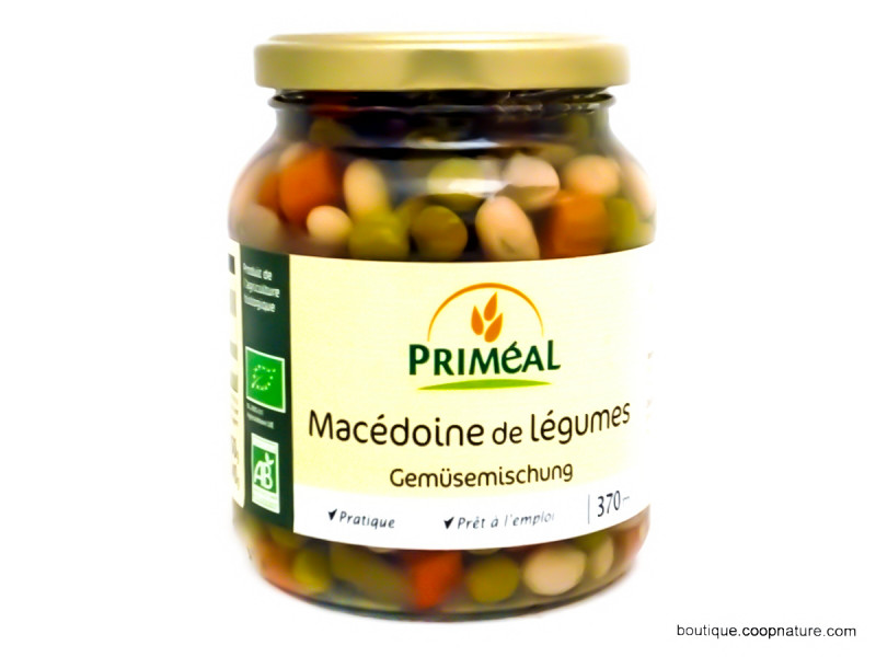 Macédoine de Légumes Bio 350g