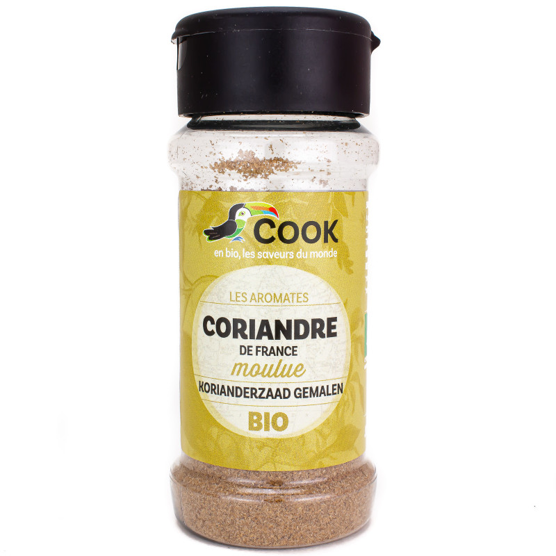 Coriandre de France Moulue Bio 30g