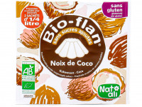 Bio-Flan Noix de Coco Sans Sucre Ajoutés Bio 2x4g