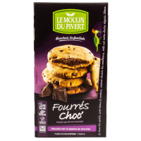 Biscuits Fourrés au Chocolat Fourrés Choc Bio 175g