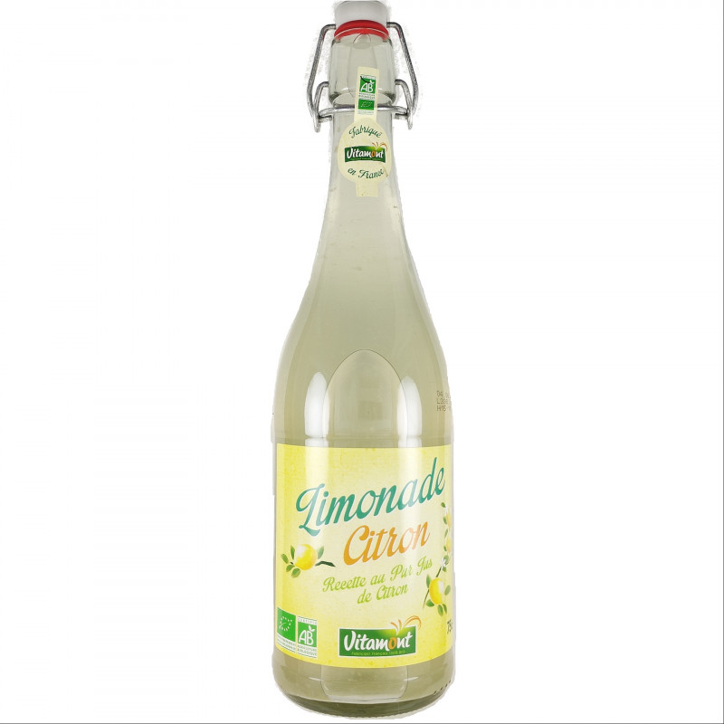 Limonade au Jus de Citron Bio 75cl
