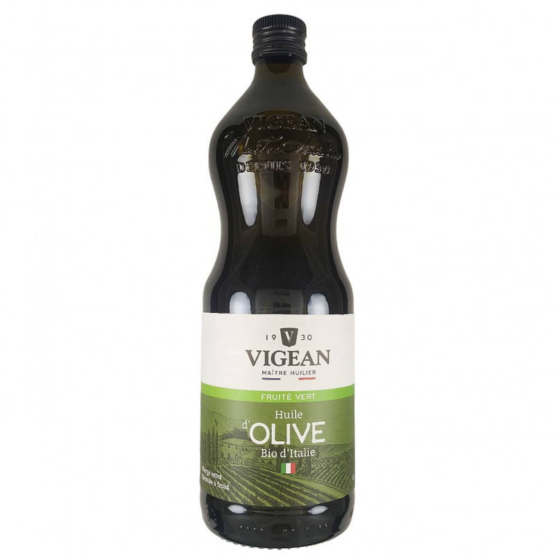 Huile d'Olive Fruité Vert d'Italie 1L Bio