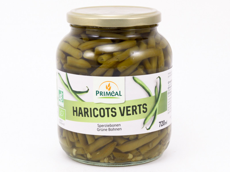 Haricots verts Bio 690g