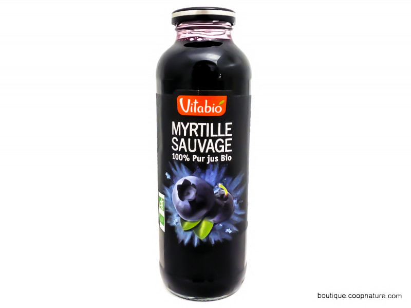 Jus de Myrtilles Sauvages Bio 500ml