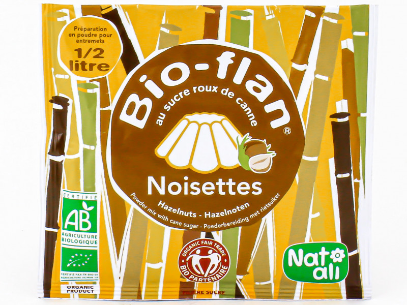 Bio-Flan Noisettes Sans Sucres Ajoutés Bio 40g