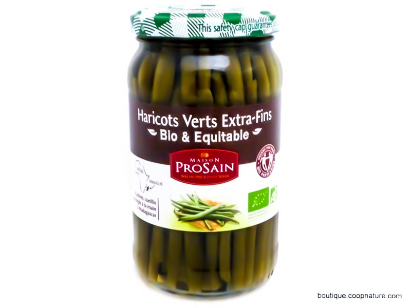Haricots Verts Extra-Fins Bio 330g
