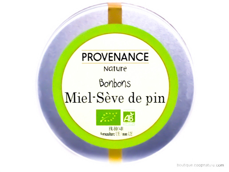 Bonbons Miel Sève de Pin Bio 150g