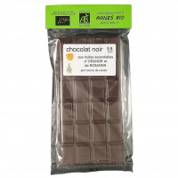 Tablette de Chocolat Noir Orange Romarin Bio 100g