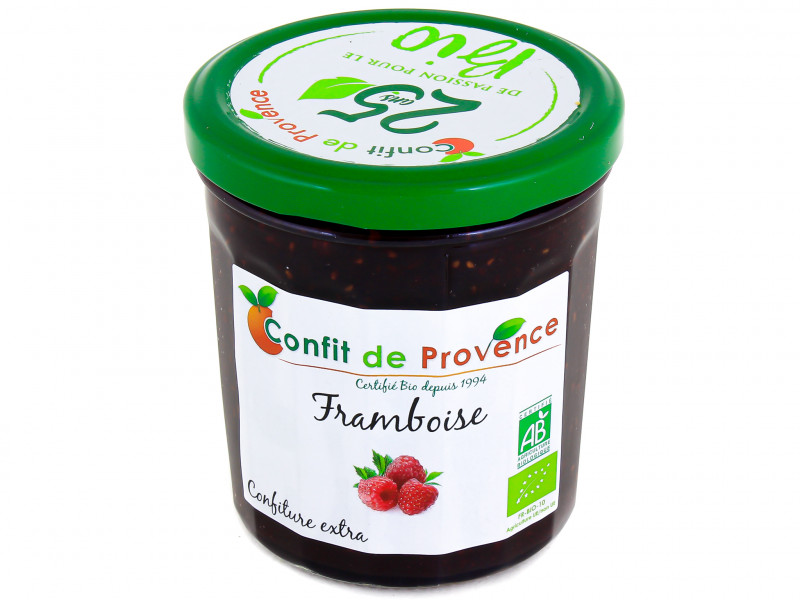 Confiture de Framboises Bio 370g