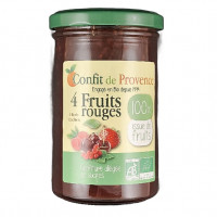 Confiture 4 Fruits Rouges 290g Bio