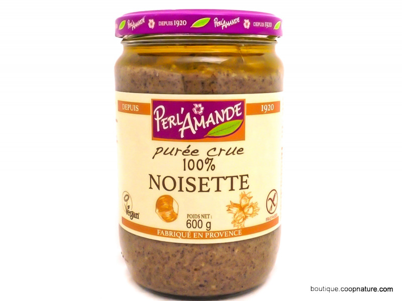 Purée Crue aux Noisettes Bio 600g