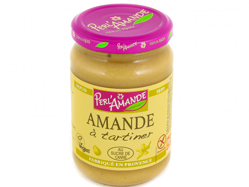 Tartinade d'Amandes au Sucre de Canne Bio 300g