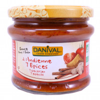 Sauce à l'Indienne 7 Epices Bio 210g