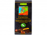 Chocolat Noir Espresso Éclats de Café Bio 80g