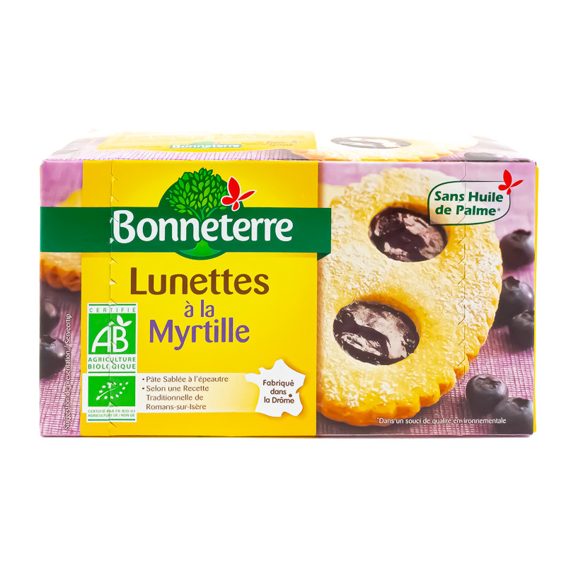 Lunettes Myrtille Recette Traditionnelle Bio 200g