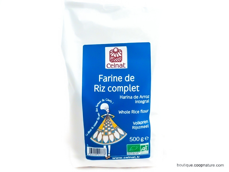 Farine de Riz Complet Bio 500g