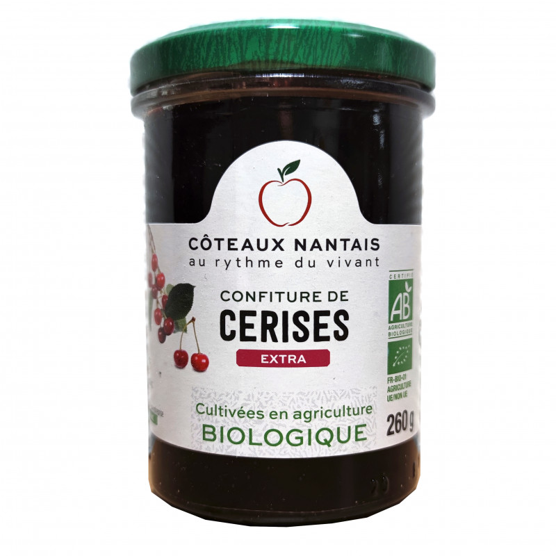 Confiture de Cerises Bio 260g