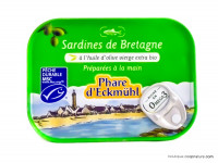 Sardines de Bretagne à l'Huile d'Olive 135g