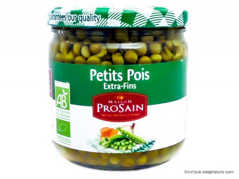 Petits Pois Extra-fins Bio 345g