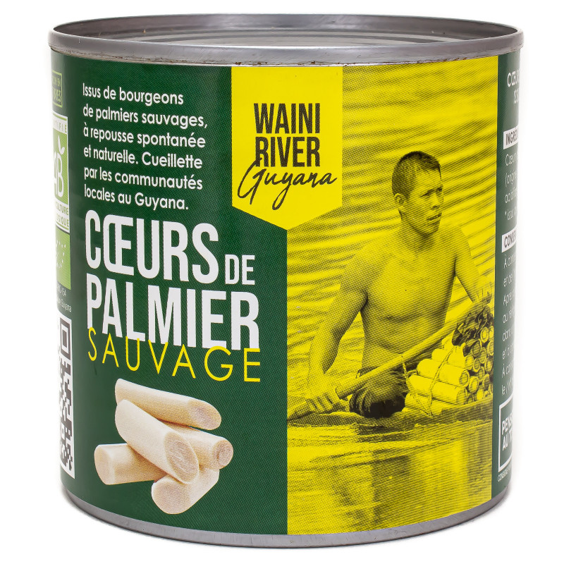 Coeurs de Palmier Sauvage Bio 400g