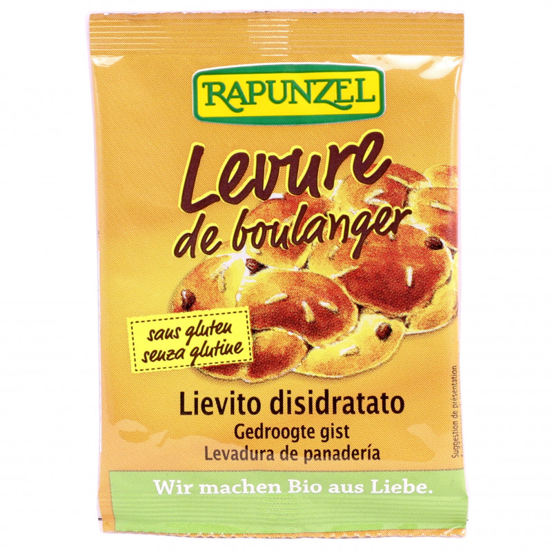 Levure de Boulanger Déshydratée Bio 9g