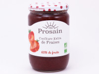 Confiture Extra de Fraises Bio 730g