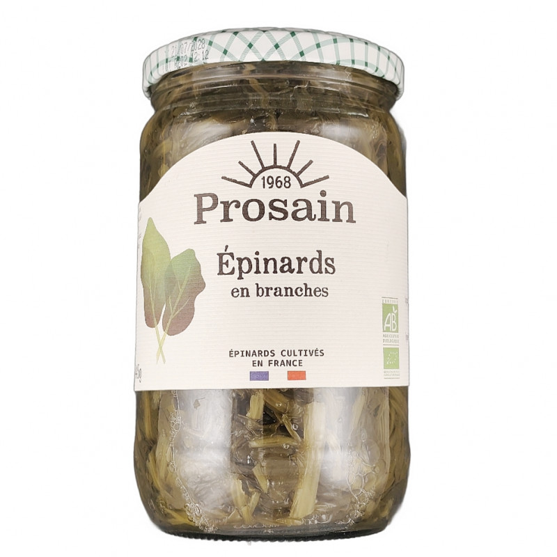 Epinards en Branches 445g Bio