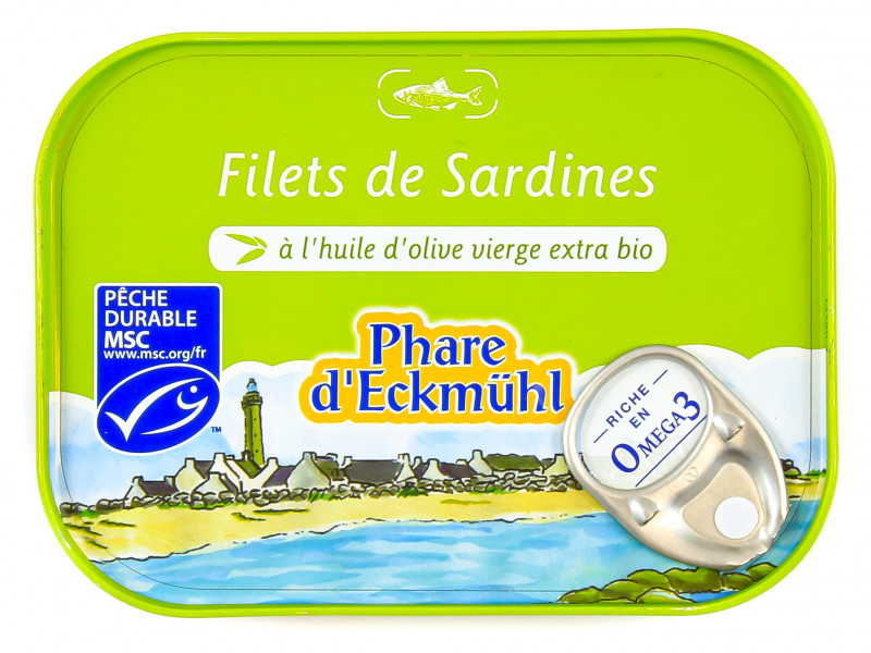 Filets de Sardines à l'Huile d'Olive 100g