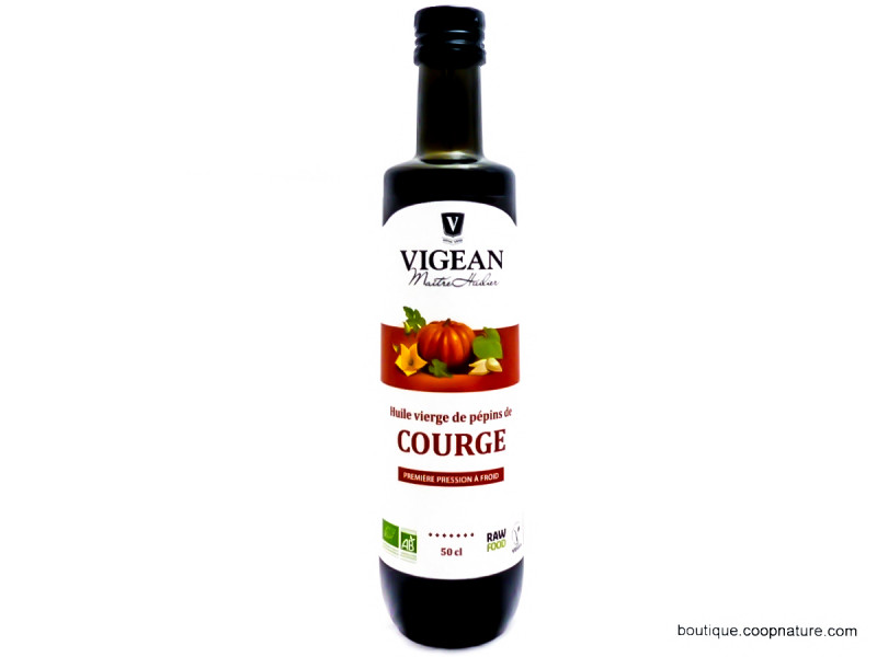 Huile de Pépins de Courge Vierge Bio 500ml