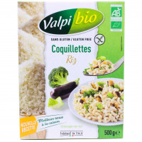 Coquillettes Riz Sans Gluten Bio 500g