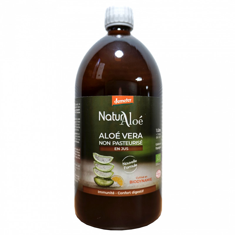 Pur Jus Frais d'Aloe Vera Bio 1L