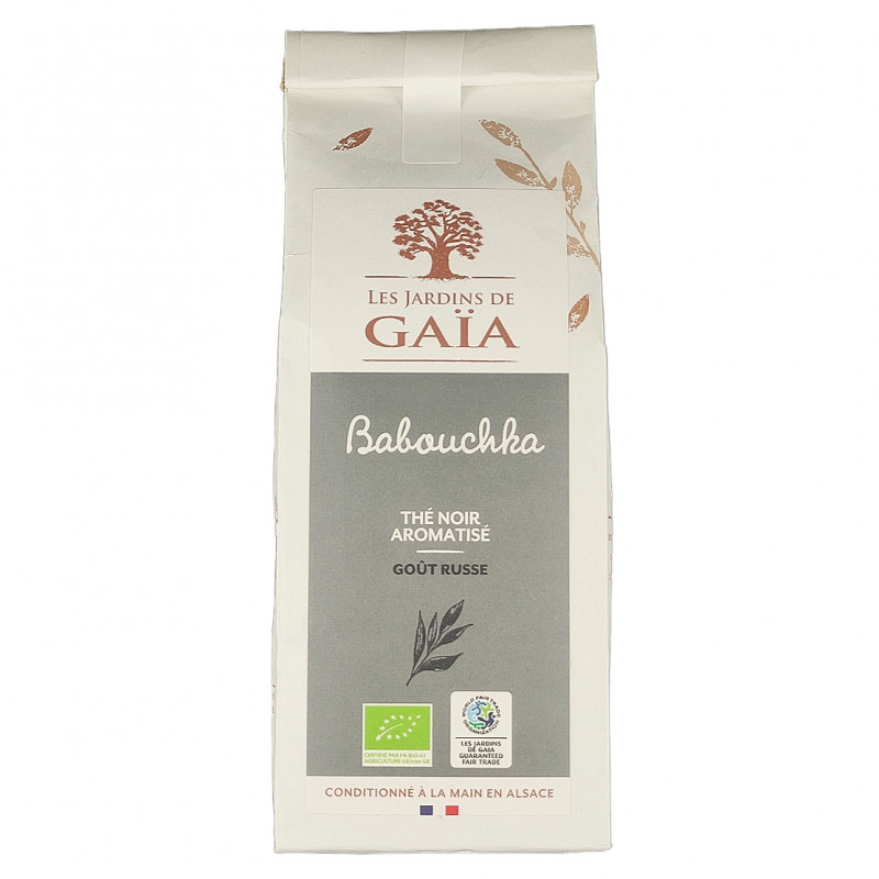 Thé Noir Babouchka Aromatisé 100g Bio