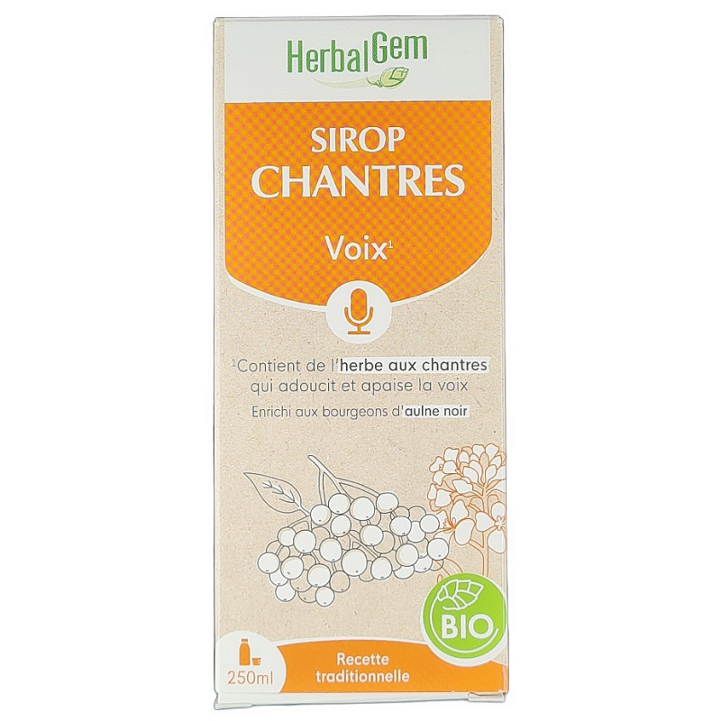 Sirop Chantres Voix Bio